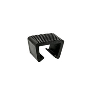 10 Pieces Rattan Furniture Clip Ribbed Surface Household Hardware