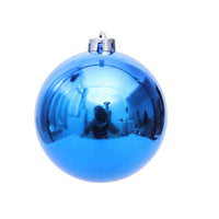 Mirrored Ornament Ball Reflective Christmas Baubles Festive for Holiday Display