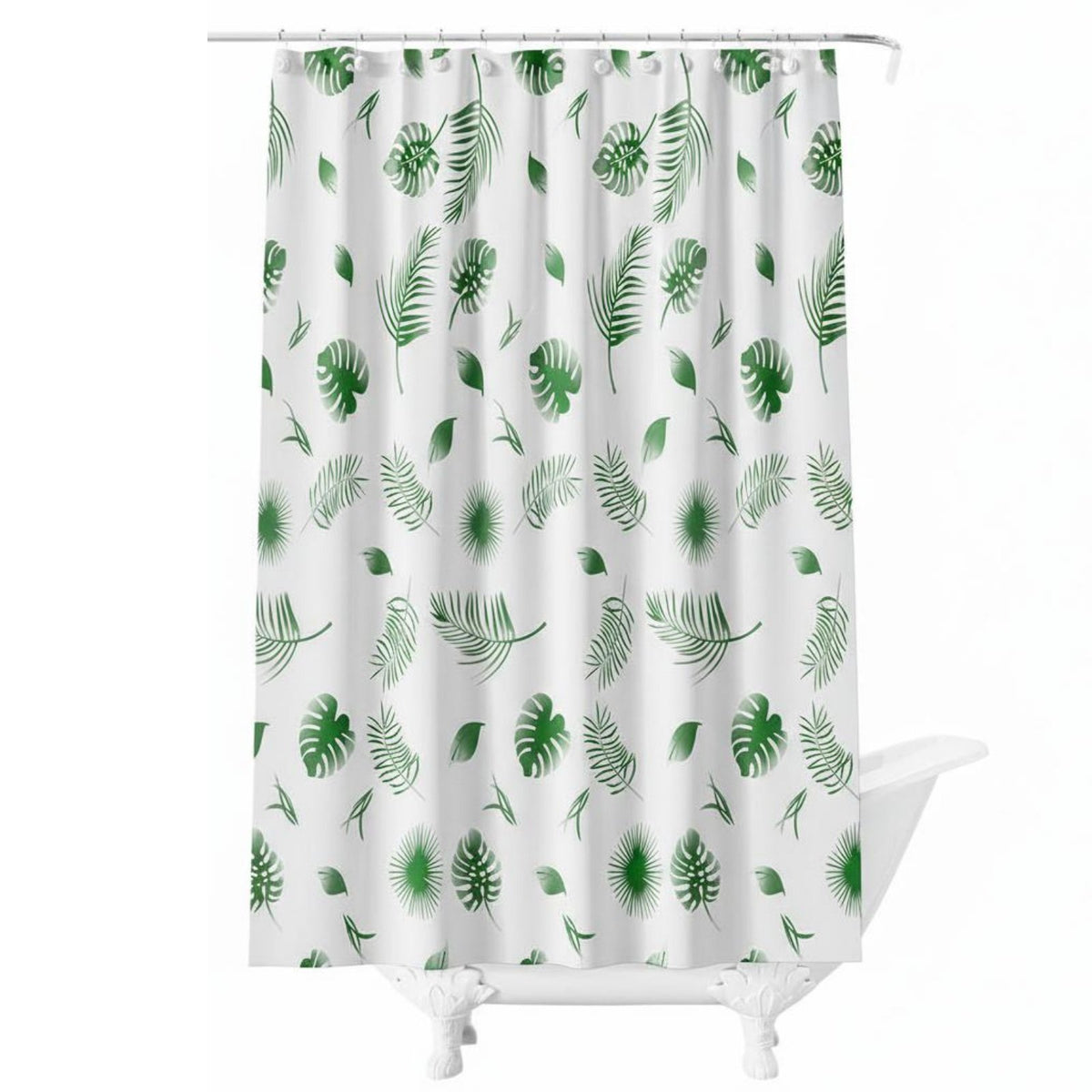 Geometric Print Water Barrier Waterimpervious Shower Screen Modern design for Students