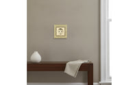 Decorative Wall Socket Panel with Floral Border Vintage Socket Panel Retro Outlet Faceplate Embossed for Interior Designers, Homeowners, Home Renovation, Living Room, Hotel