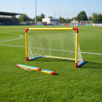 Easy Assembly Kids Mini Soccer Goal Parent-Child Interaction Foldable Soccer Goal Outdoor Toy for Toddlers