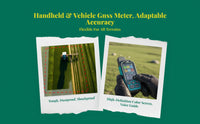 Land Area Measuring Instrument, High Accuracy Handheld Global Positioning Survey Equipment, Multifunctional Measurement, Instant Navigation, Large LCD Screen