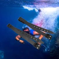 Diving Strap with Buckle Flexible Rubber Diving Strap Adjustable Dive Straps for Divers, Underwater