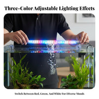 Submersible Aquarium Light Energy Saving Color Intensifying Aquarium Light 240° Wide Angle for Arowana Keepers, Carp Species Owners