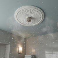 European Design Ceiling Decor Plate Easy to Install Light Fixture Trim