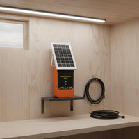 Solar Electric Fence Power Single-Unit Weather Resistant Solar Fence Charger