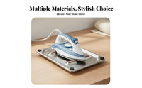 Protects Surfaces Anti-Scald Iron Plate Long-Lasting Anti-Scald Iron Base Rustproof Heat Resistant Ironing Plate Non-Slip Design for Homemakers, Crafters, Students, Tabletop, Home, Craft Room, Travel