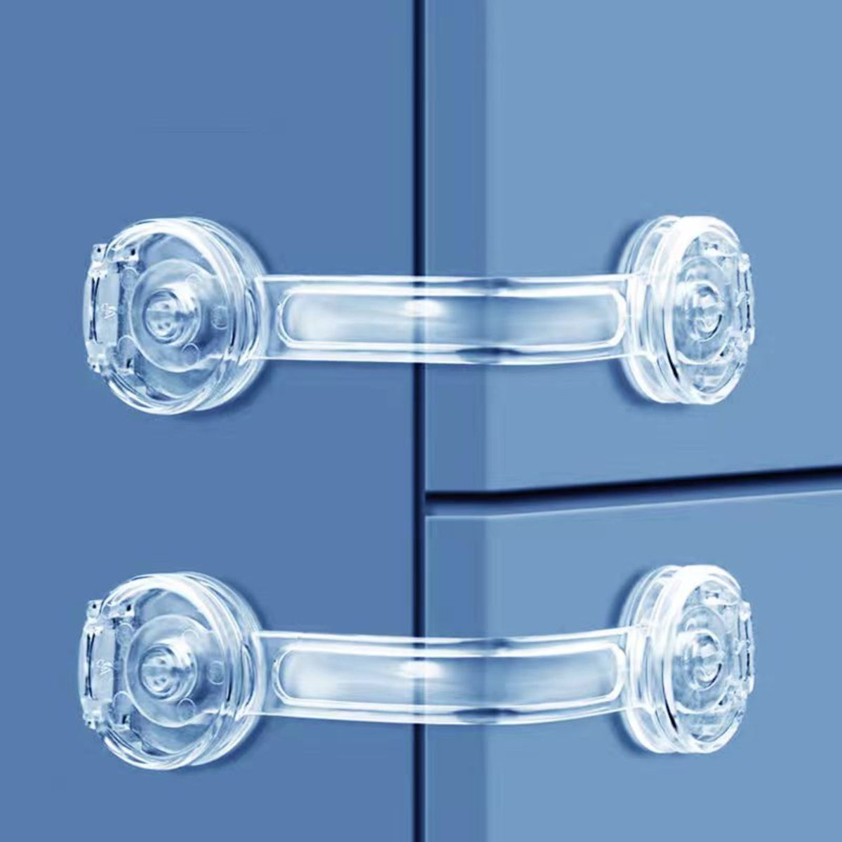 Toddler Guard Lock, Infant protected Cabinet Latch, Prevents Opening, Easy Installation, Multi-Purpose Drawer Lock