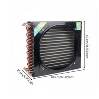 Copper Tube Condenser Universal Universal Fit Refrigeration Component Pressure