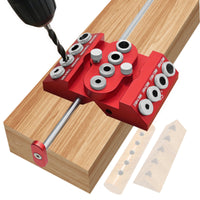 Angle Drilling Jig CNC-Machined Angled Hole Guide Anodized