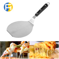 Stainless Steel Cake Lifter with Wooden Handle