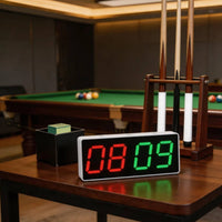 Multi-Sport Use Billiards Score Counter Easy to Read Electronic Score Board Portable Digital Scoreboard for Referees, Game Hall, Competition