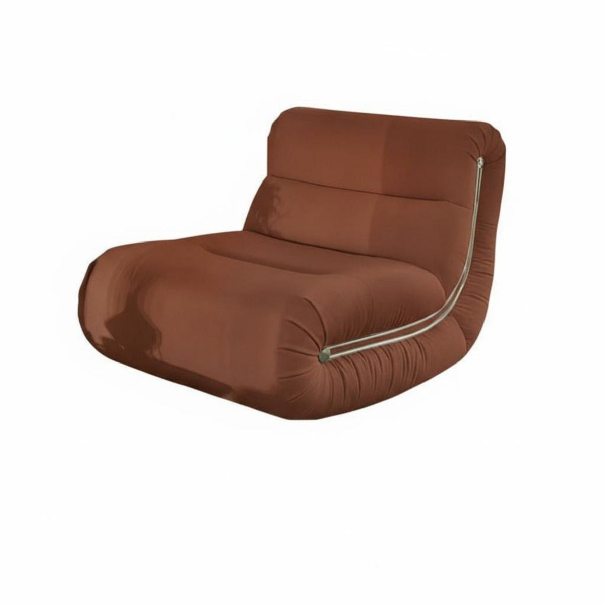 Upholstered Sofa Recliner Rocking Motion Lounge Chair Retro Aesthetic Soft Upholstery for Perusing Nook, Bedroom, Home Office