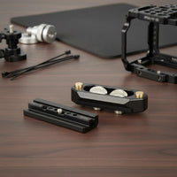 Camera Frame Side Handle Ergonomic Design Camera Frame Side Grip Universal Rail Quick Release Handle Lightweight Quick Release