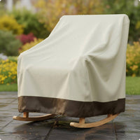 Waterproof Rocking Chair Cover Weather Resistant Outdoor Furniture Windproof
