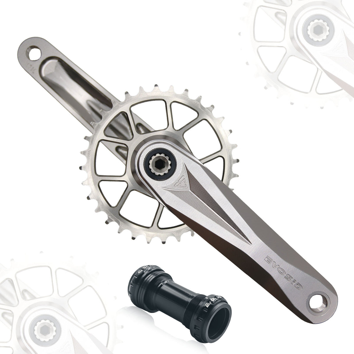 160MM / Ti Crank 36T Bb