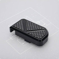 Rear Brake Pedal Extension Pad Black Motorcycle Brake Pedal Extension