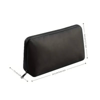 Water-Resistant Tech Accessory Pouch Slim Cable Organizer Pouch Compact Electronics Organizer Bag Portable for Travelers, Commuters, Students, Office, Backpack