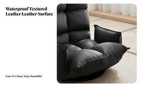Adjustable Floor Chair Foldable Design Adjustable Padded Lounger Japanese Design Rear Support for New Mothers, Teens
