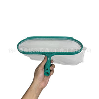 Pool Cleaning Tool - Reinforced Green Shallow Water Leaf Net