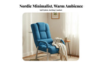 Padded Folding Lounger Foldable Design Recliner Adjustable Spine Supportrest Multi-Position Locking for Office Workers, Bedroom