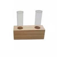Minimalist Design Test Tube Propagation Station Functional & Decorative Hydroponic Desktop Planter No Assembly Needed Geometric Desktop Planter Easy to Clean for Bookshelf