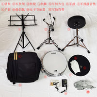 津宝小军鼓架子鼓13英寸队鼓行进鼓金属腔小队鼓送背带 JBS1051