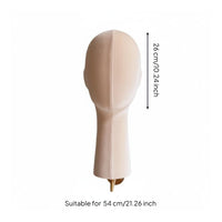Wall-Mounted Mannequin Head Space Saving Hat Hairpiece Display Head Easy to Install