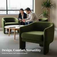Modern aesthetic Curved Booth Seat Comfortable Upholstery Commercial Furniture Multiple Color choices Upholstered Sofa Compressed Packaging for Interior Designers, Families, Cafe, Retail shop