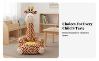 CreatureShaped Floor Sofa Soft and Comfortable children's Furniture for Toddlers