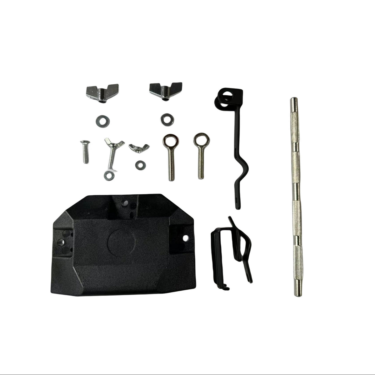 Bass Drum Cowbell Clamp Big Drum Cowbell Extension Clamp Plastic Clapper Woodblock Extension Rack Drum Cowbell Bracket