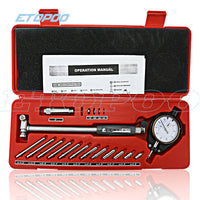 Imperial 2-6 Inside Diameter Gauge, 0.001 Precision, Dial Bore Gauge