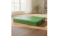 Gymnastics Practice Mat Thick Gymnastics Mat with Handles Wipe-Clean for Martial Arts