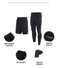 男士大码浮潜水服防晒冲浪加肥加大泳衣漂流三件套拉链胖子泡温泉