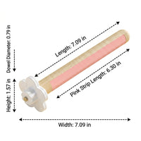 Parrot Perch Bird Stand Rod, U-Shaped Sisal Rope Perch for Cage, Grinding Claw Budgie and Cockatiel Foot Care Accessory, 20cm X 20mm Sisal Rope