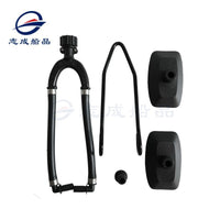 厂家批发马达清洗器冲洗器方头加强双管型船外机清洗器冲洗器