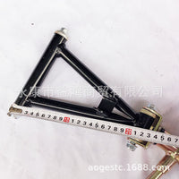 Modified Four-Wheel Kart Front Suspension Steering Kit with Drum Brake Rocker Arm and Shock Absorber