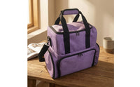 Nail Organizer Case with Shoulder Strap Multi-Layer Makeup Bag with Shoulder Strap Portable Makeup Organizer Bag for Travelers