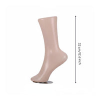 Sock Mannequin Foot Lightweight Female Foot Form Easy to Clean for Shop Window