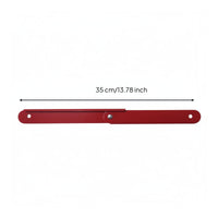 Ladder Connector Bar Mounting Holes Metal Hinge Bar Narrow Hardware Piece