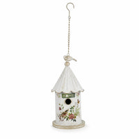 Birdhouse Ornament Rustic Garden Decor Sturdy for Patio, Courtyard