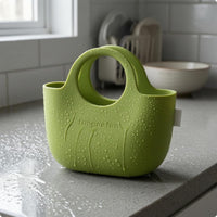 EVA Tote Bag Curved Base accessibleTop Basket Bag Side Tab Element