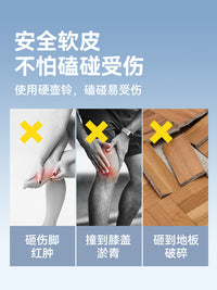 朗威软壶铃男士健身家用器材10哑铃8kg健身提壶甩壶铃练深蹲摇摆