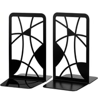 Metal Bookends, Tree of Life Design, Black