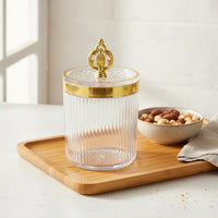 Plastic Food Canister Set Long-Lasting Airtight Canister Lightweight