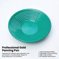 Classifier Washing Sieve Tray for Material Separation, Gold Sifting Classifier for Sediment, Manual  - Image 5