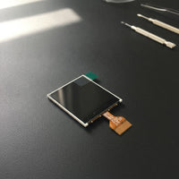 Transmissive Display Screen Module 128x128 Screen Display with Ribbon Connector Compact for Hobbyists, Device Repairs