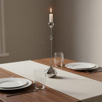 Stainless Steel Candle Holder Decorative Home Decor Sculpted for Gift