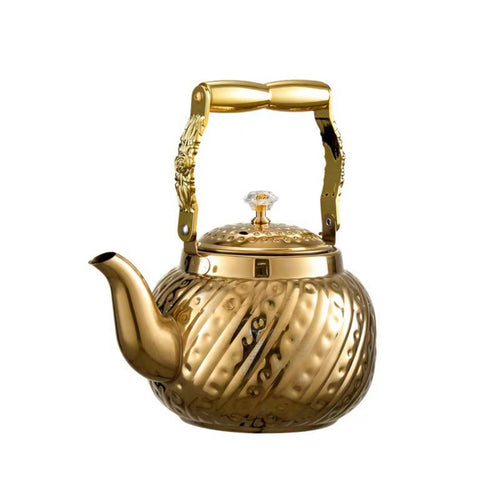 Stovetop Tea Kettle Arched Handle Stainless Steel Tea Kettle Clear Knob
