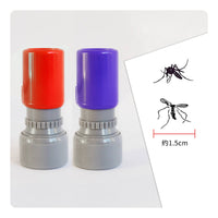 2 Pieces Compact Stamp with Motif Cylindrical Self-Inking Stamp with Ink Pad Round Ready to Use for Stationery Lovers, Planners, Notes, Desks
